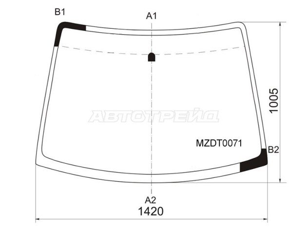 Лобовое стекло Mazda Premacy в Уфе, лобовое стекло Mazda Premacy Уфа